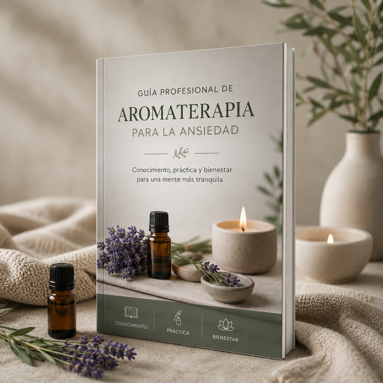Aromas que calman: guía profesional de aromaterapia para la ansiedad